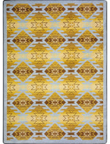 Kaleidoscope Rug, Canyon Ridge, 5'4"x7'8", Copper Canyon