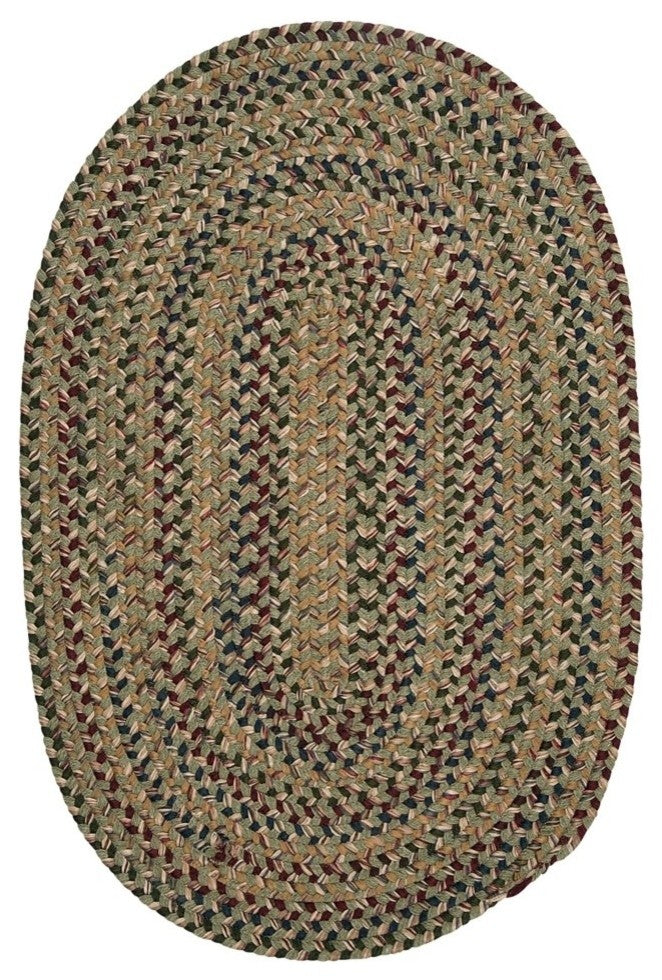 Colonial Mills Twilight TL60 Palm Traditional Area Rug, Oval 2'x4'