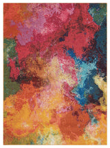 Nourison Celestial 5'3" x 7'3" Palette Modern Indoor Area Rug