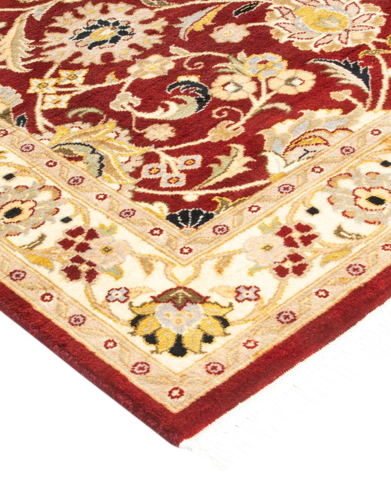 Mogul, One-of-a-Kind Hand-Knotted Area Rug Red, 3' 1 x 5' 1