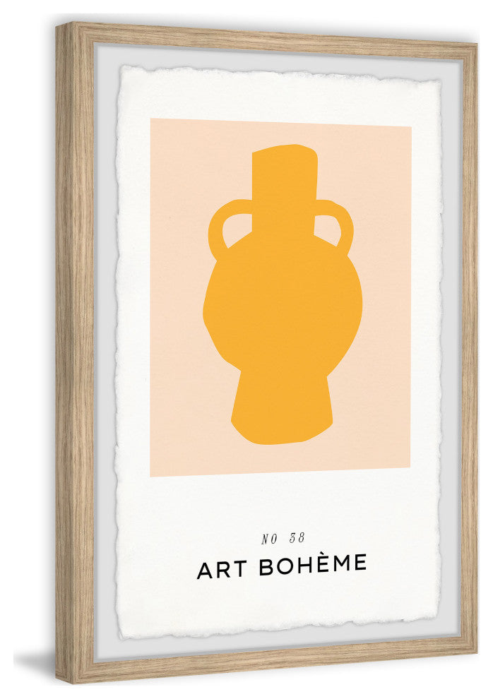 "Art Boheme No 38" Framed Painting Print, 12x18