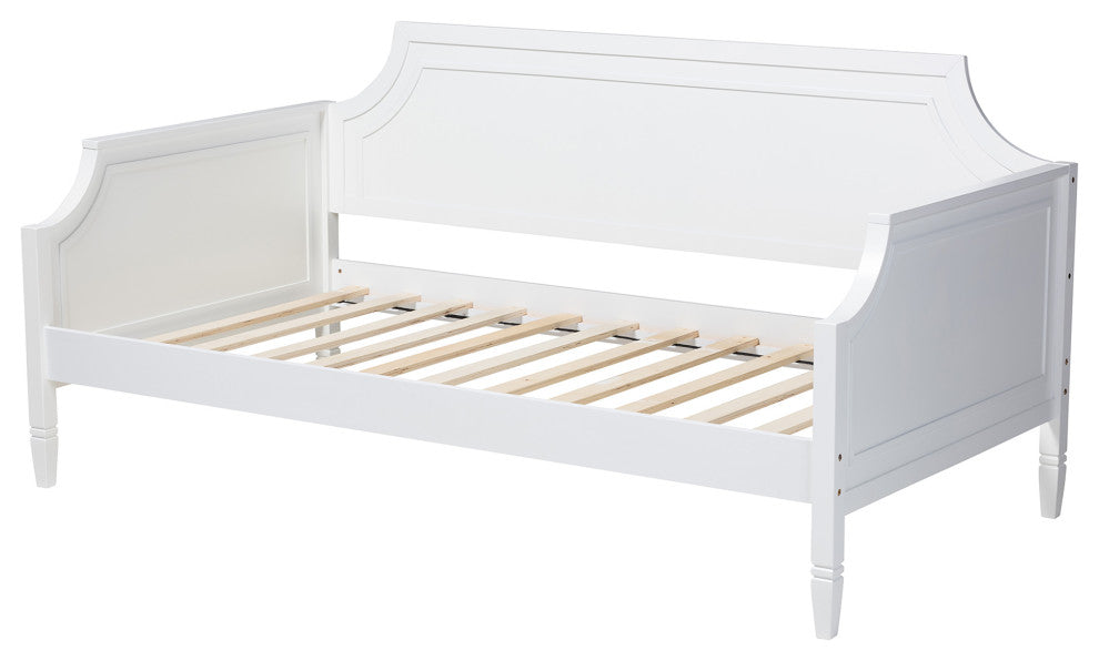 Mariana Classic and Traditional White Finished Wood Full Size Daybed