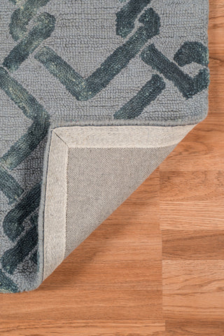 Amer Rugs Shibori SHI-43 Moss Gray Gray Hand-tufted - 5'x8' Rectangle Area Rug