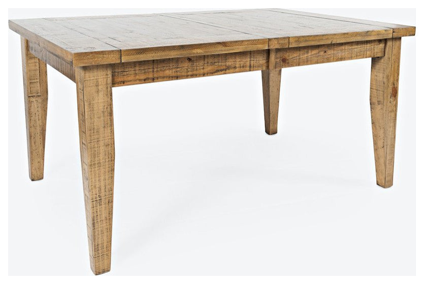 Telluride Rustic Farmhouse Solid Wood 78 Seven-Piece Dining Set