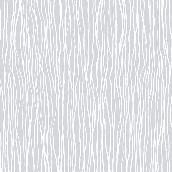 Fiber Modern Wallpaper, Gray and White, Set of 3 Bolts