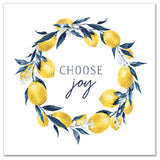Choose Lemons 20x20 Canvas Wall Art