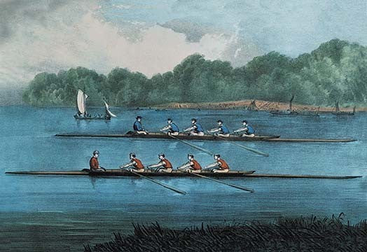 Boat Race - Paper Poster 20" x 30"