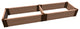Classic Sienna 2'' X 8'' X 11" Raised Garden Bed - 2" Profile