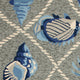 KAS Harbor 4219 Gray Seaside Area Rug, 5'x8'