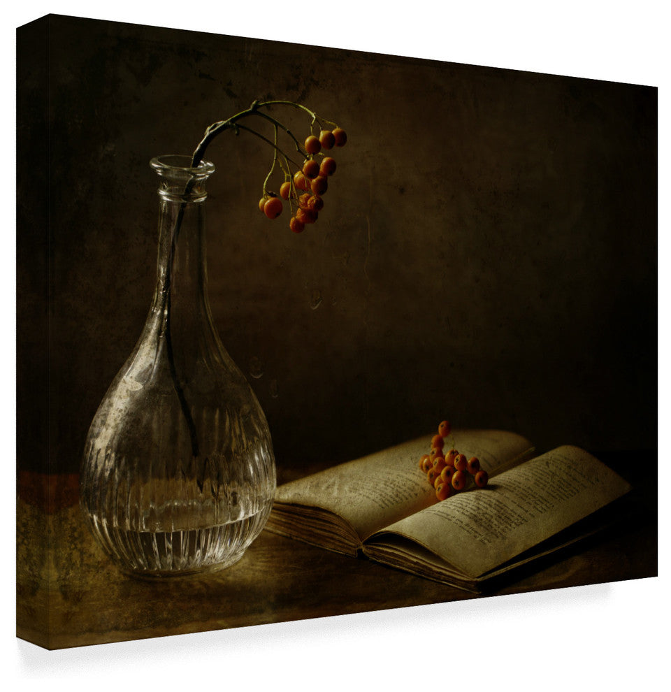 Delphine Devos 'In The Dark Of My Days' Canvas Art, 32"x24"