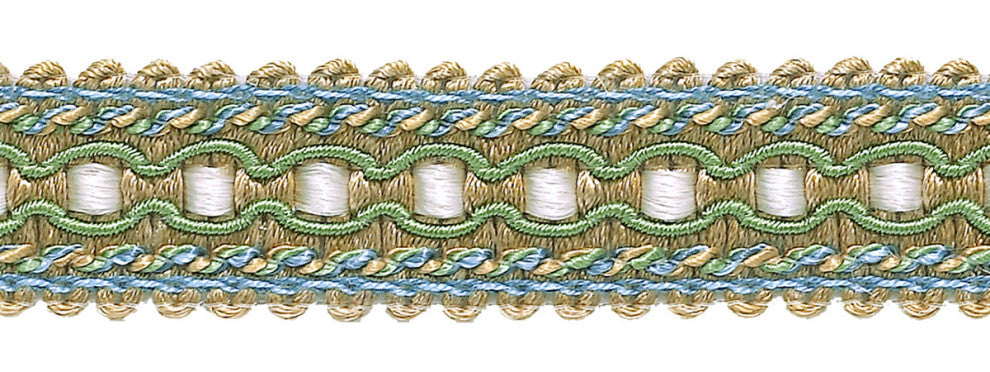 Gimp Braid Trim, Style# 0125IG, Color# 4668 - Spring Green [5 Yards]