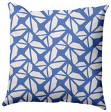 Kaleidoscope Graffiti Outdoor Pillow, Blue, 20"x20"