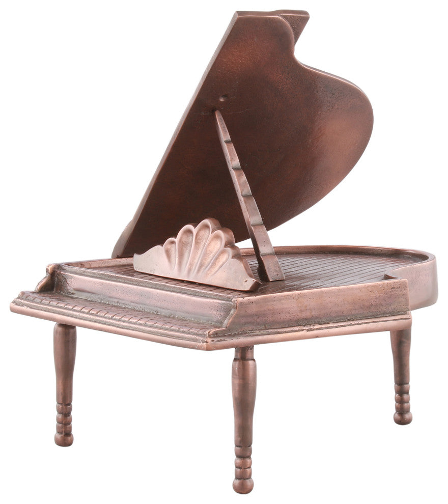 Retro Baby Grand Piano Bronze - Brown