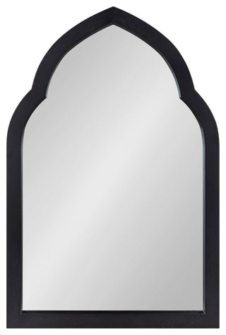 Eileen Framed Arch Mirror, Black 20x30