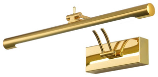 Figueres | Gold/Chrome Modern Wall Mirror Lamp, Gold, 30