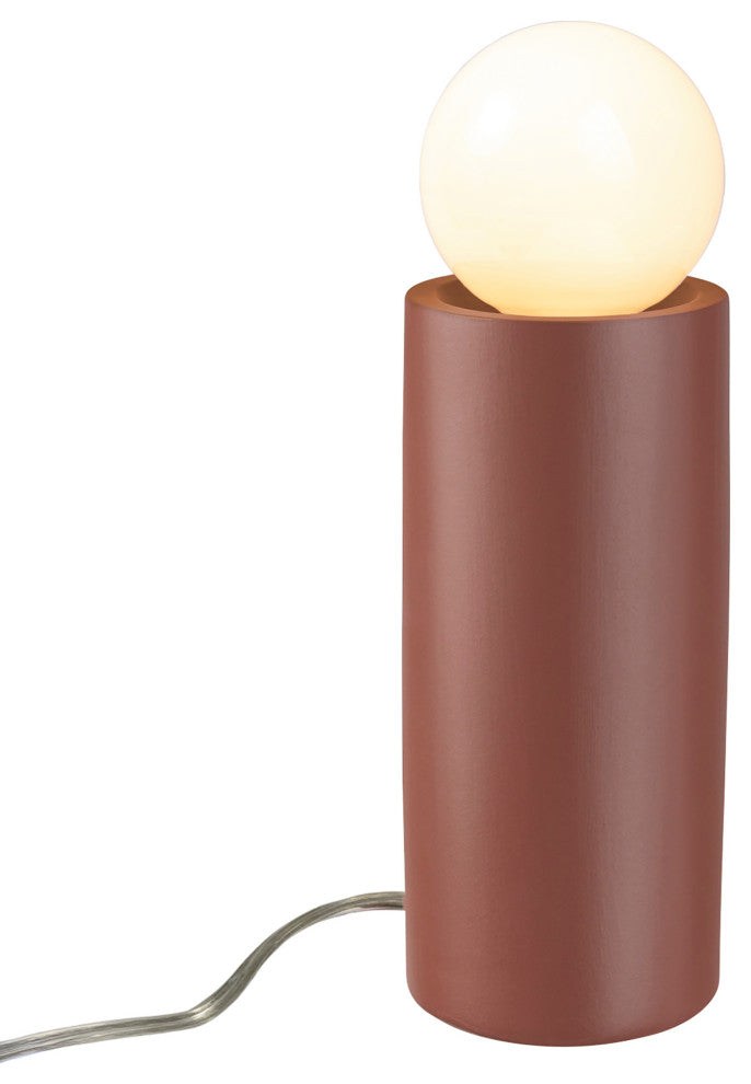 Tall Pillar Table Lamp, Canyon Grey