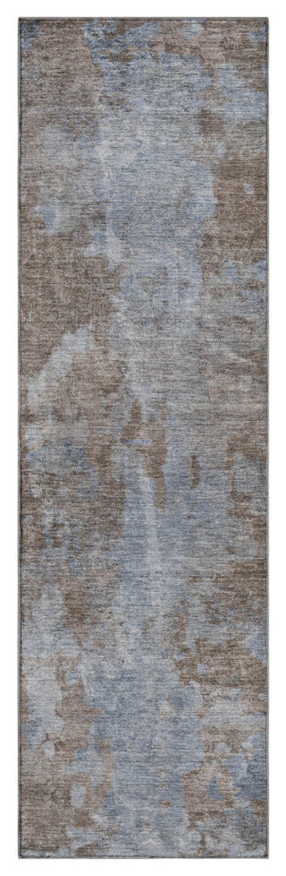 Premium Machine Washable Mayfield AMF573 Brown 2'3" x 7'6" Runner Rug
