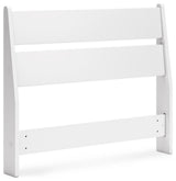 Socalle White Twin Panel Headboard