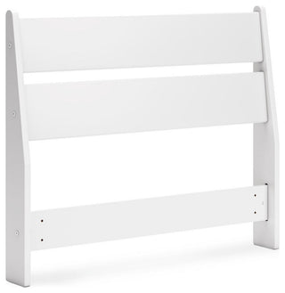 Socalle White Twin Panel Headboard