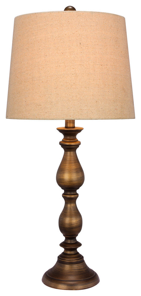 Fangio Lighting 27" Metal Table Lamp, Bronze Finish