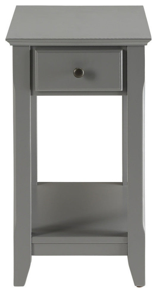 ACME Bertie Side Table, Gray