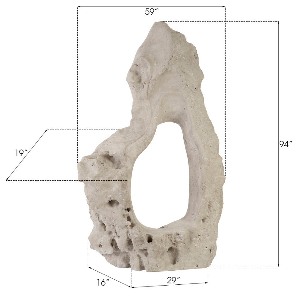 Organic Stone Sculpture, Roman Stone