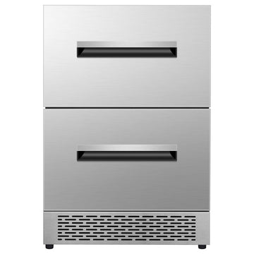 Equator 24" Convertible Ref/Freezer ADA FS/Builtin 2 Drawer Dual Temp Sabbath