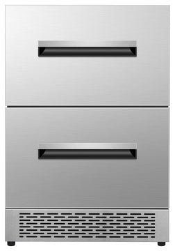 Equator 24" Convertible Ref/Freezer ADA FS/Builtin 2 Drawer Dual Temp Sabbath