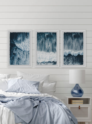 Wash Out Triptych, Set of 3, 24x36 Panels