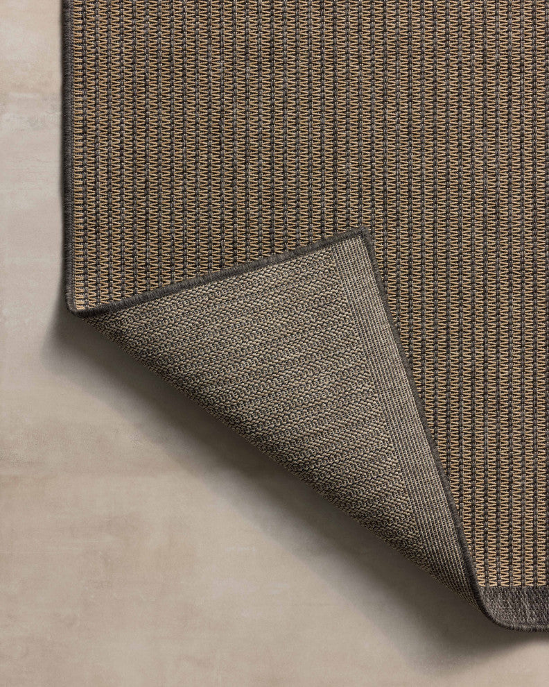 Chris Loves Julia x Loloi Providence Wheat / Charcoal 3'-9" x 5'-9" Accent Rug