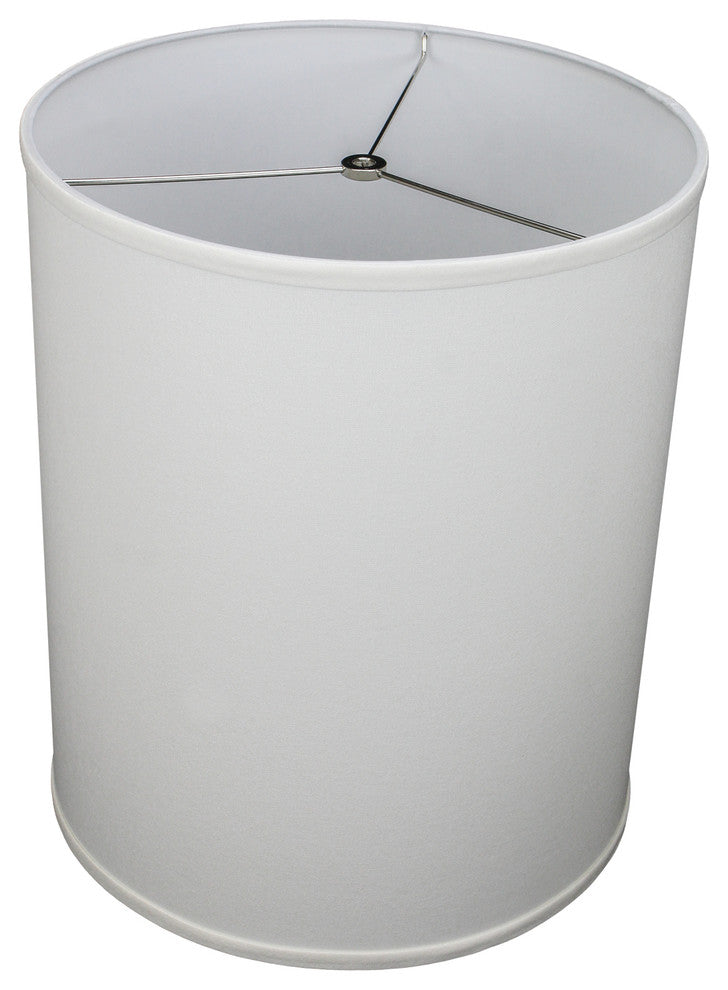 Fenchel Shades, 14"x14"x17" Spider Attachment Drum Lamp Shade, Linen