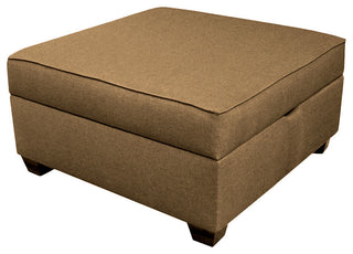 Duobed Storage Ottoman, 36", Mocha, 36"