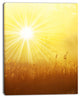 Amazing Sunrise over Meadow, Oversized Landscape Canvas Art, 30"x40"