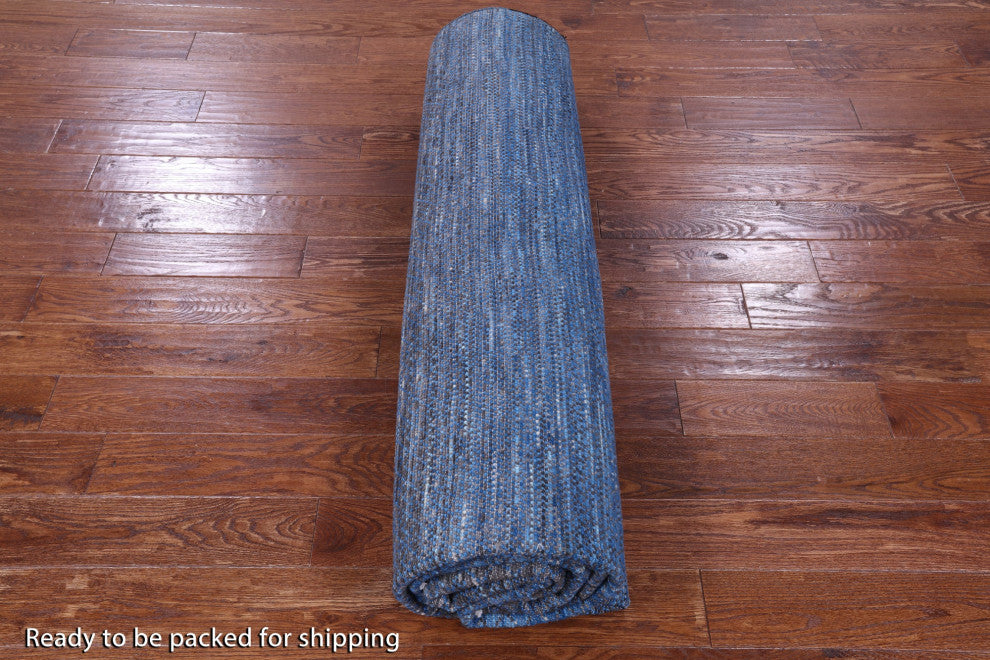 Savannah Grass Handmade Wool Rug 9' 0" X 11' 8" - Q13222