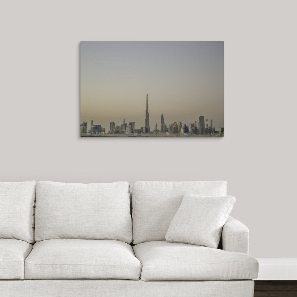 "Arabian Lights" Wrapped Canvas Art Print, 36"x24"x1.5"