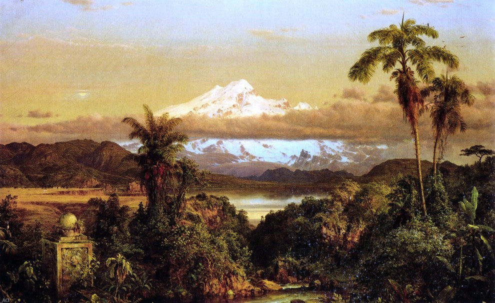 Frederic Edwin Church Cayambe Wall Decal