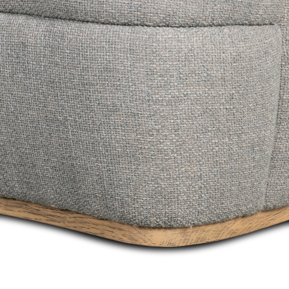 Sandie Swivel Chair-Gibson Silver