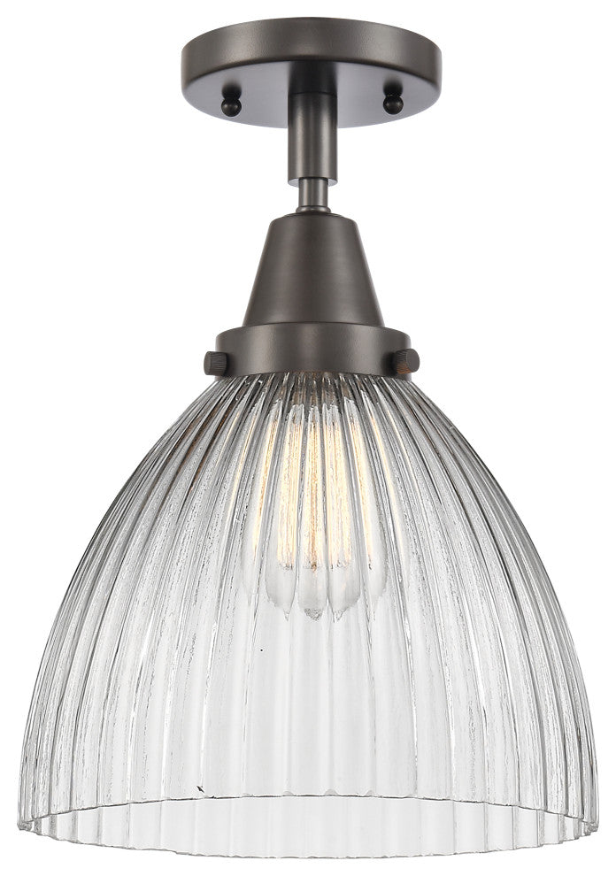 INNOVATIONS LIGHTING 447-1C-OB-G222 Seneca Falls Flush Mount