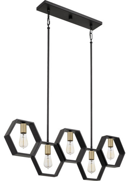Quoizel Bismarck Five Light Island Chandelier BSK540EK