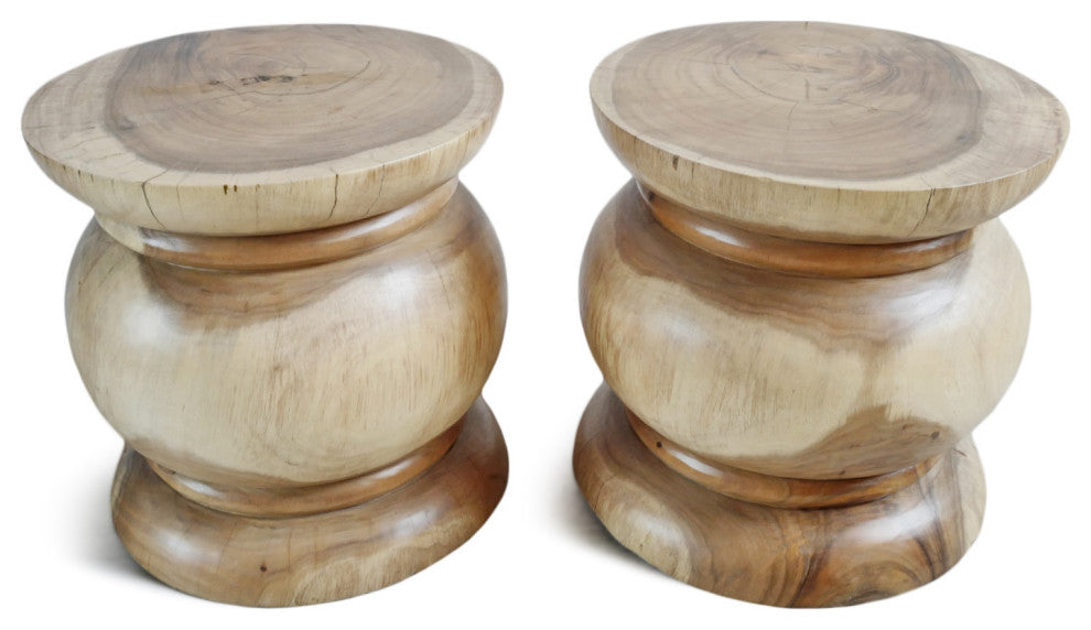 Acacia Sola Side Table