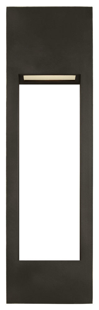 Testa Extra Large LED Outdoor Wall Lantern, Antique Bronze