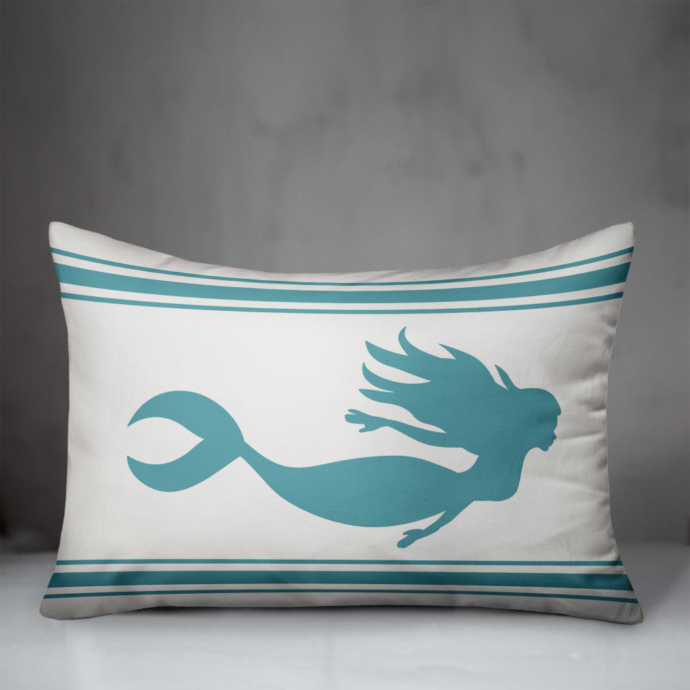 Farmhouse Mermaid 14x20 Spun Poly Pillow