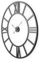 Stoke Matte Black Iron 42" Round Wall Clock