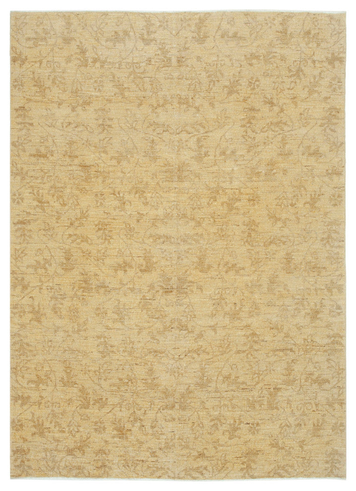 Rug N Carpet - Hand-Knotted Oriental 5' 11" x 8' 5" Wool Oushak Area Rug