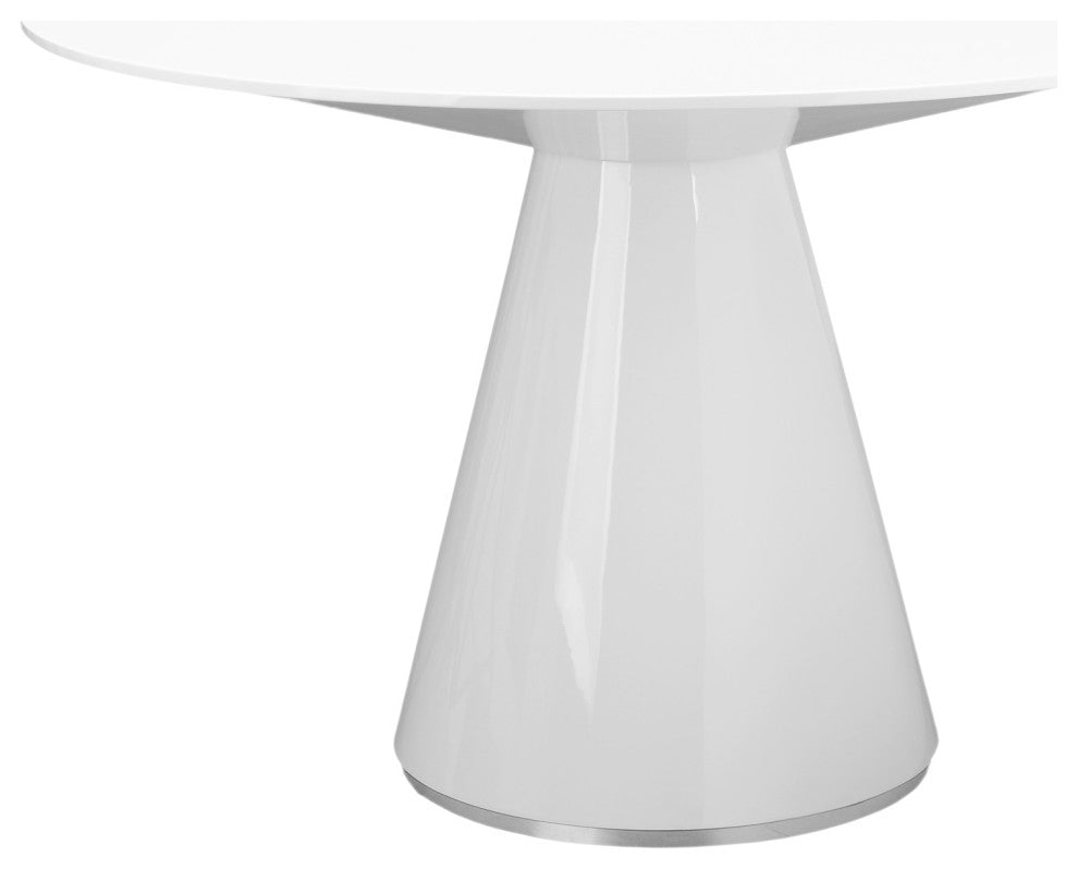 First of A Kind Otago Dining Table Round White