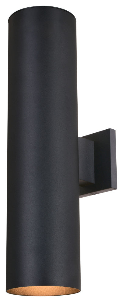 Chiasso 2 Light 20"H Outdoor Wall Light Textured Black