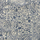 Kingston Waverly Blue and Ivory Luxury Throw Pillow, 20"x20"