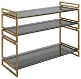 Uttermost - 22973 - Console Table - Stacked Up - Antiqued Gold