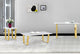 Cameron Gold End Table