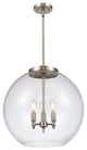 Athens Pendant, Brushed Satin Nickel, Seedy, Seedy